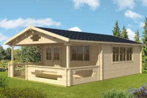 Gartenhaus Armin XL 70mm
