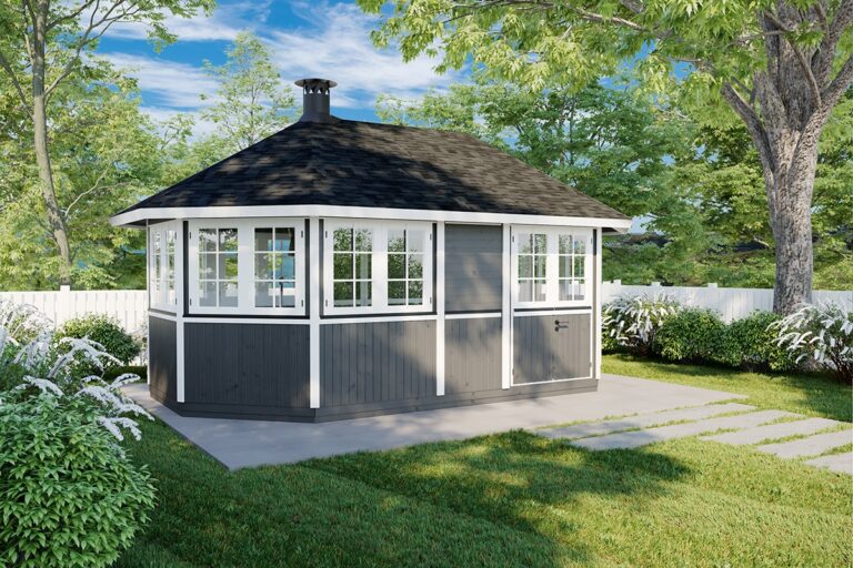 Grillpavillon Albatros XL 15 m² 21mm 3x5