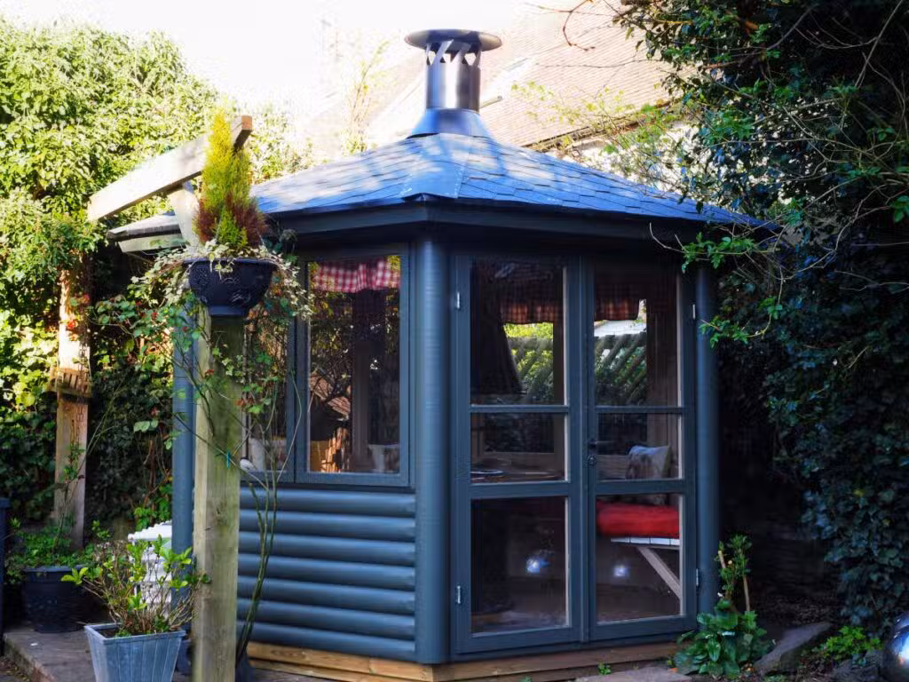 Grillpavillon „Seattle” 6m2 | 55mm | 3x3m G0059-2