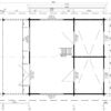 Gartenhaus mit Schlafboden "Stockholm" 5x7m