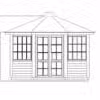 8-Eck-Gartenpavillon 