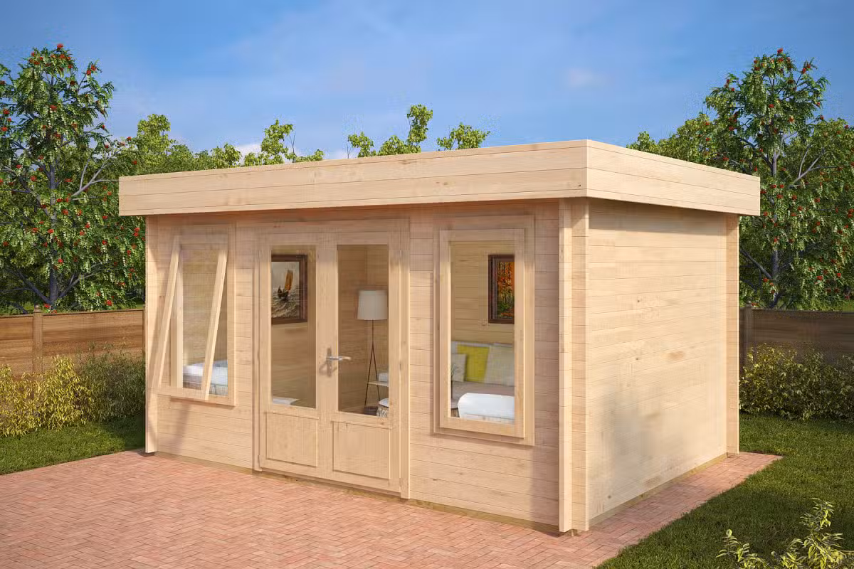 Kleines Gartenhaus Aus Holz 2 22m Merseburg 2 Karibu