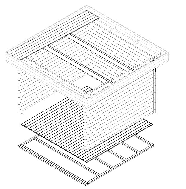 Gartenhaus Lucas E