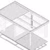 Gartenhaus mit Terrasse "Lucas D" 6x3m