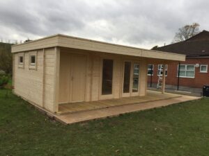 Gartenhaus Modern Hansa liunge XXL
