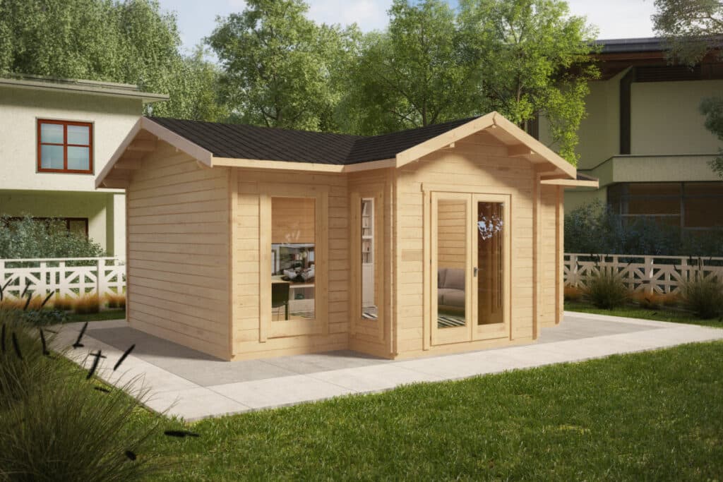 Gartenhaus „Eamon” 25m2 | 70mm | 4x6m G0199-5