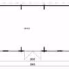 Großes Gartenhaus "Hansa A" 8x4m / SA / Stoll / RM25453