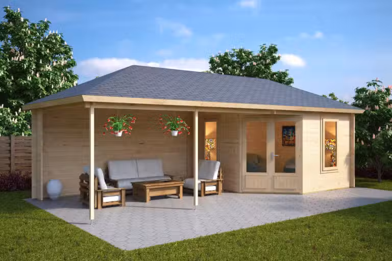 Gartenhäuser aus Polen kaufen HolzGartenhaus Bausatz Polen günstig