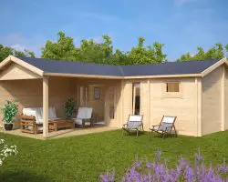 Garden houses with sauna
