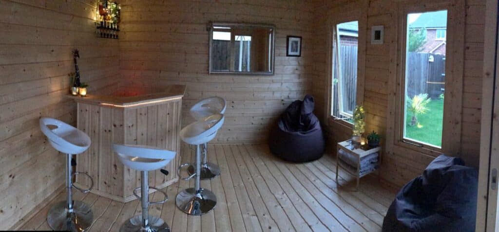 Gartenbar Lucas E 5 | Gartenhaus