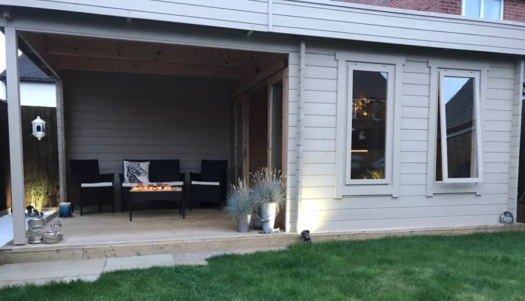 Gartenbar Lucas E 6 | Gartenhaus
