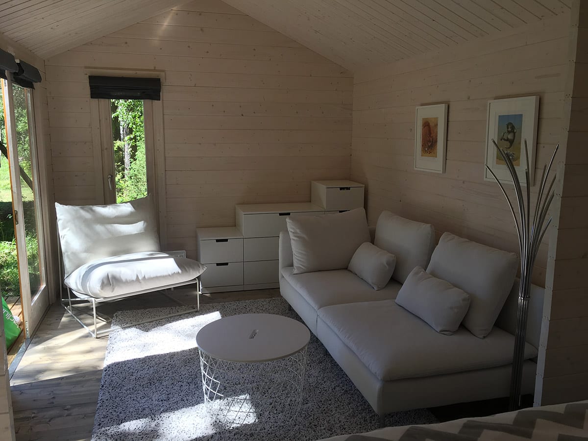Gartenhaus Linda 16 m2 / 3 x 6 m / 44 mm