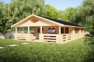 Zwei Schlafzimmer Ferienhaus Holiday F