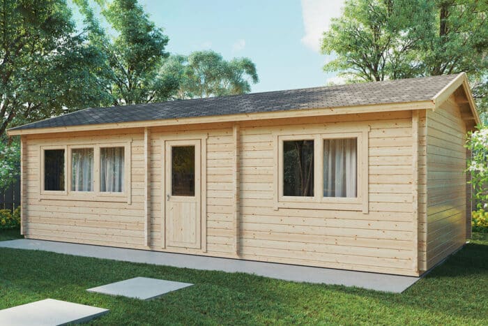 Das Blockhaus "Hansa Holiday H"