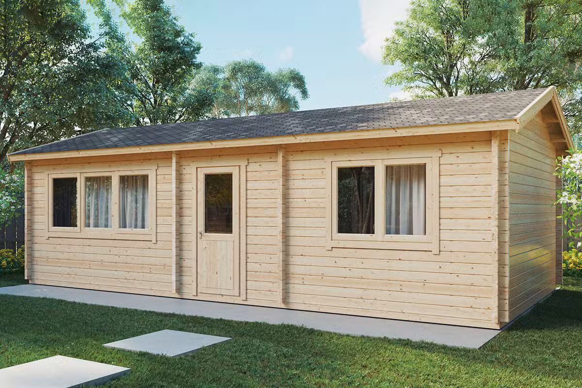 Das Blockhaus "Hansa Holiday H"