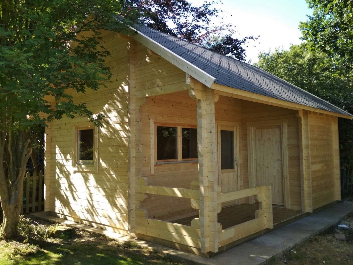 Unsere Blockhütten-Sets für den Bau eines Ferienhauses