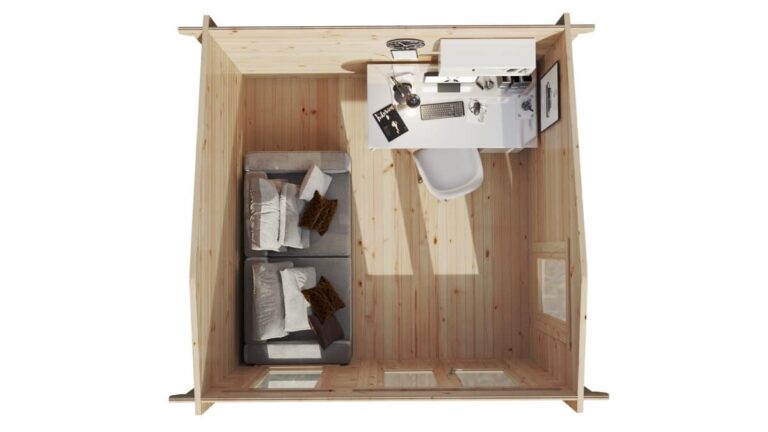 Gartenhaus aus Holz „Mini-Gartenbüro 1“