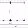 Großes Gartenzimmer mit Vordach "David 2" 8x4m