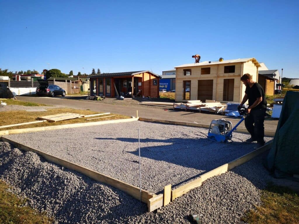 Wir erweitern uns Gartenhaus-Ausstellungsgelände in Pfalzfeld