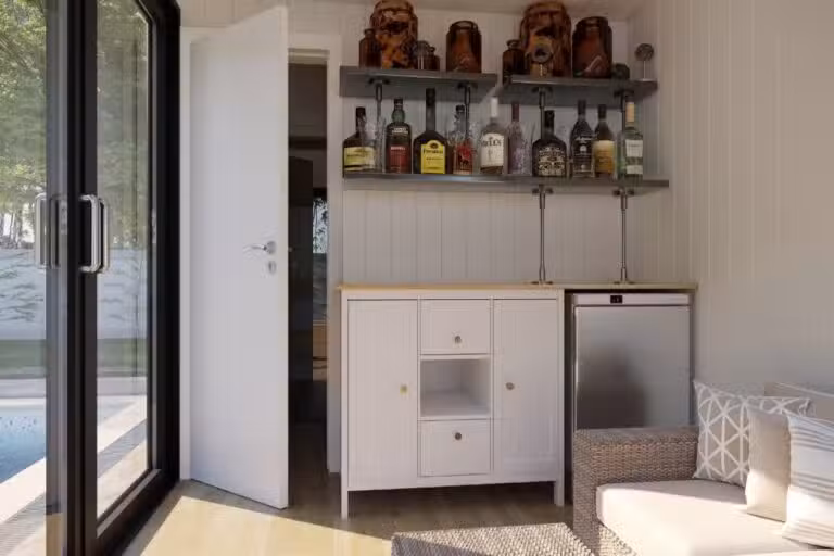 Containerhaus Saunakabine V7 Innere
