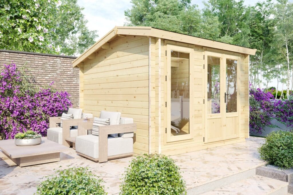 Gartenhaus aus Holz „Mini-Gartenbüro 1“ DS