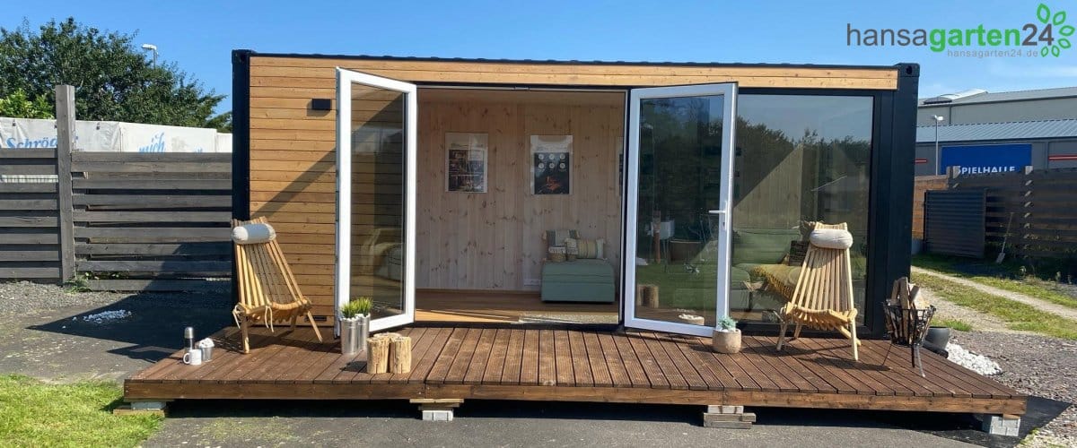 Containerhaus neue Optionen für den Gartenhaus Hansagarten24