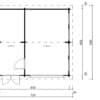 Garage mit Abstellraum "Hansa Q" 6x6m