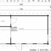 Großes Gartenhaus mit Schlafboden "Schweden J" 7x4m