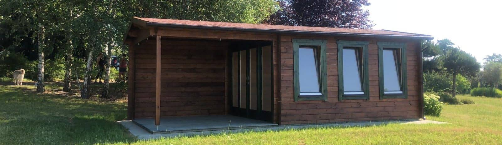 Gartenhaus Eva E Gartenhaus Eva E mit Terrasse
