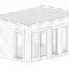 Modernes Gartenhaus "Grace" 5x4m