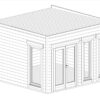 Modernes Gartenhaus "Olivia" 4x4m