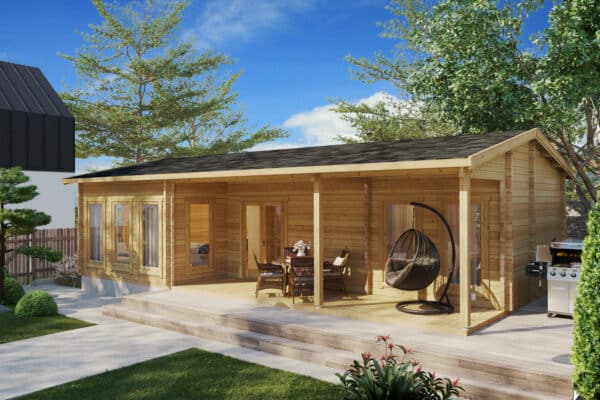 Ferienhaus Hansa Holiday C 50 m2 / 6 x 11 m / 70mm
