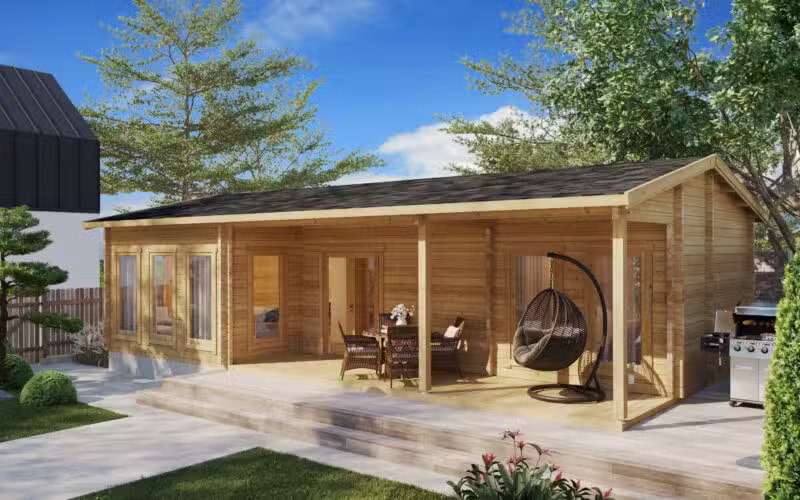 Ferienhaus Hansa Holiday C 50 m2 / 6 x 11 m / 70mm