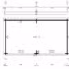 Großes modernes Gartenhaus "Roberta" 7x4m
