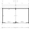 Großes modernes Gartenhaus "Roberta" 7x4m