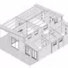 2 Schlafzimmer Blockbohlenhaus "Toledo" 11x10m