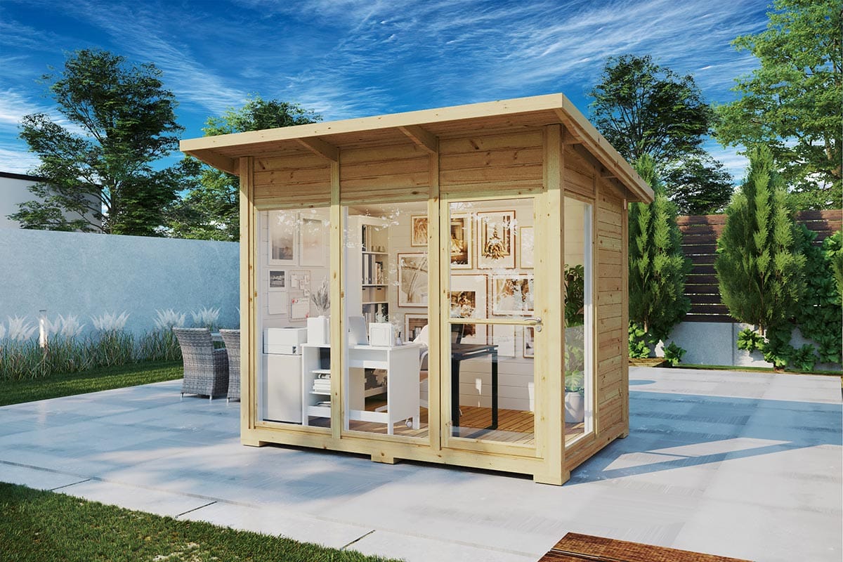 Kleines Gartenbüro Avalon