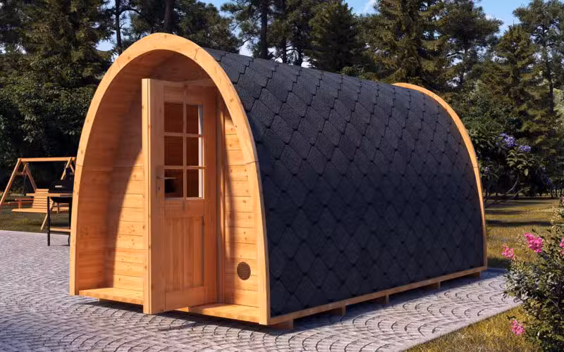 Campinghütte 2x4m