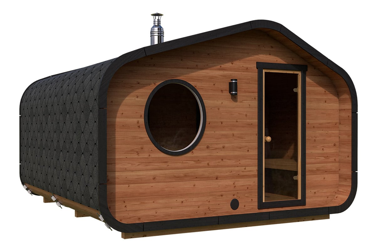Outdoor Sauna 4x4m