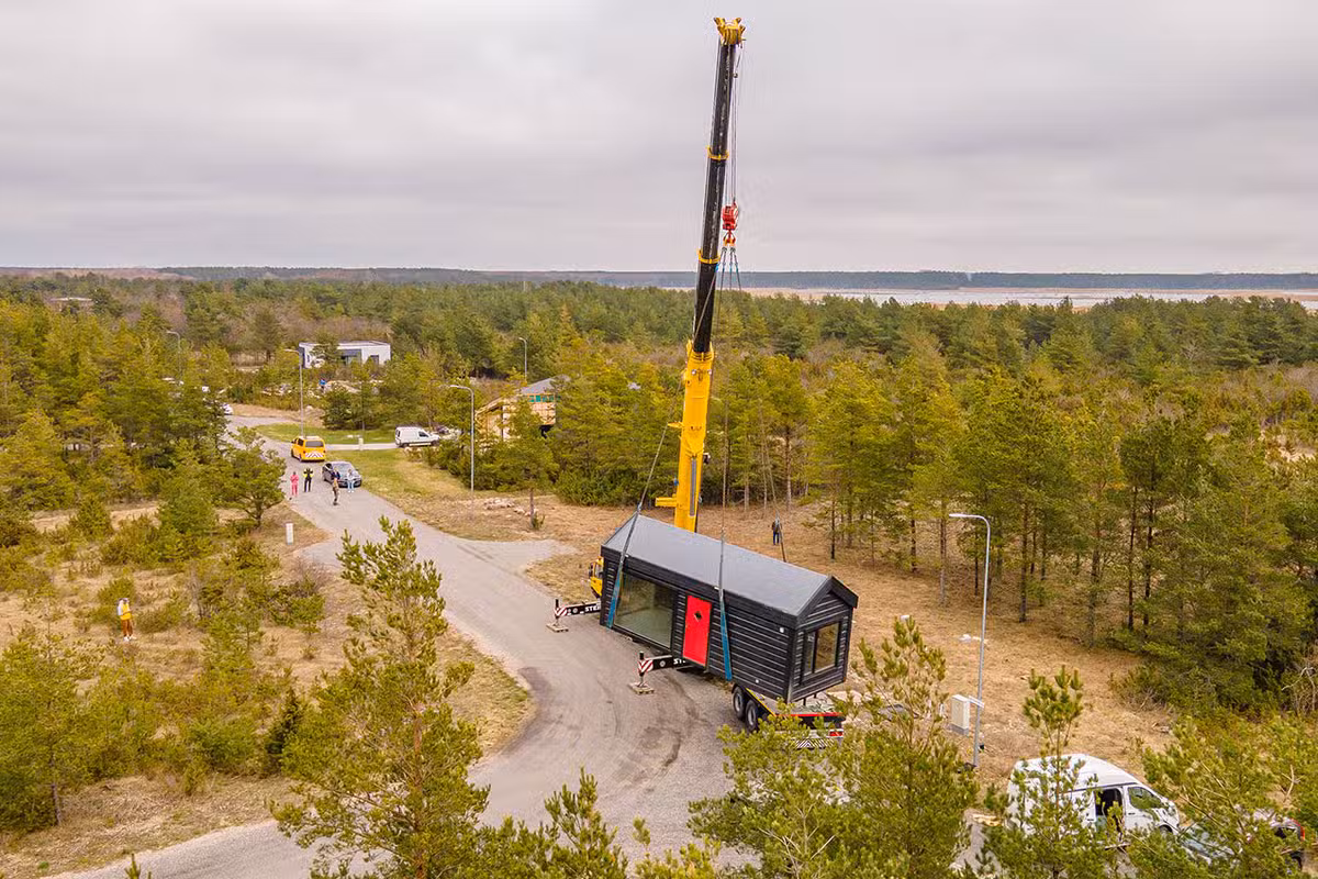 Tiny House Ferighaus transport