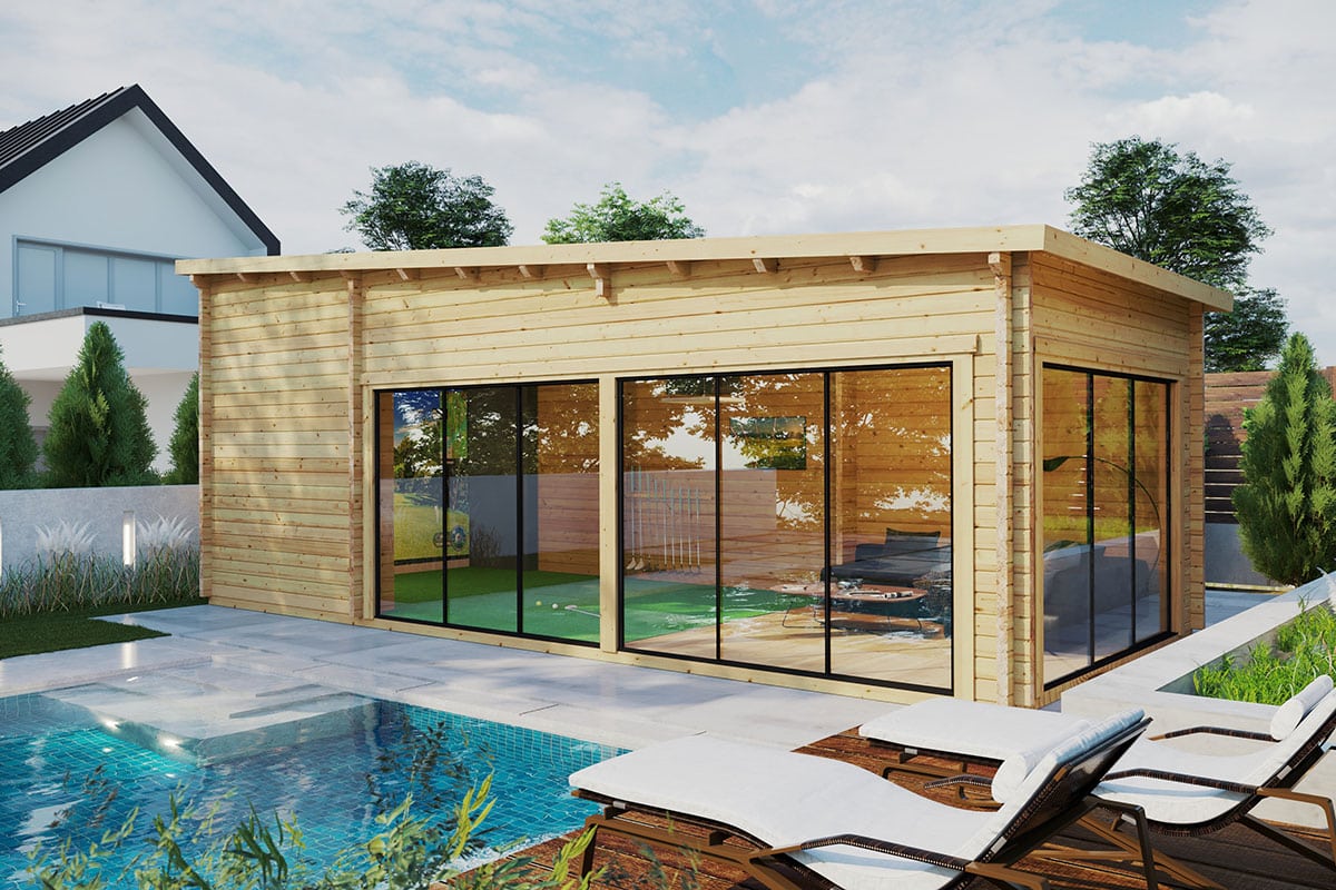 Gartenzimmer “Ibiza” | 9 x 4 m