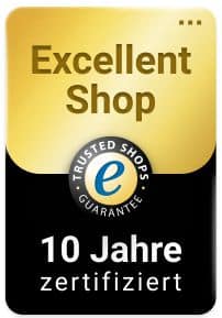 Excellent Shop - 10 Jahre zertifiziert