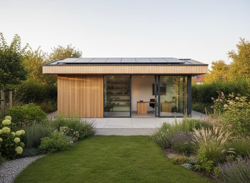 Solar-Gartenhaus