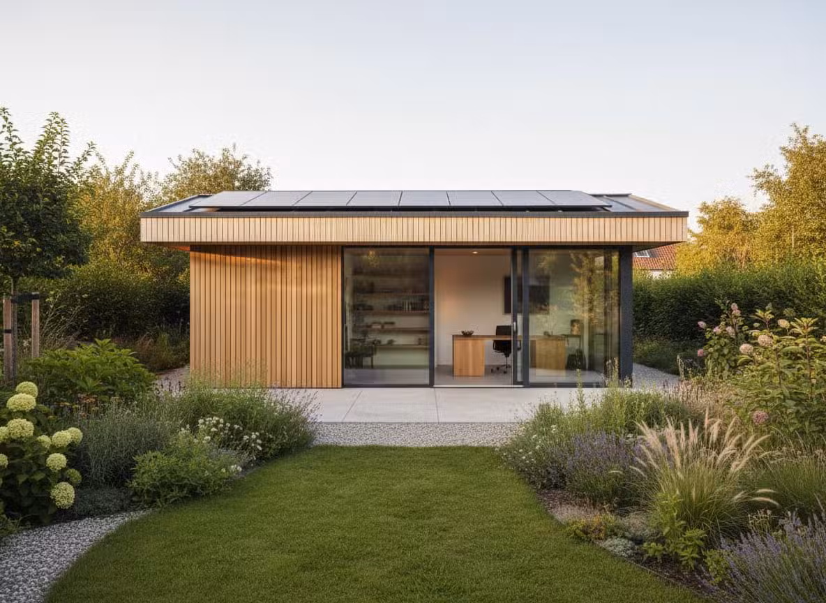 Solar-Gartenhaus
