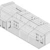 Blockbohlenhaus "Holiday C Max" 16x7m