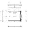 Geräteschuppen "Bob Shed" 3x2m