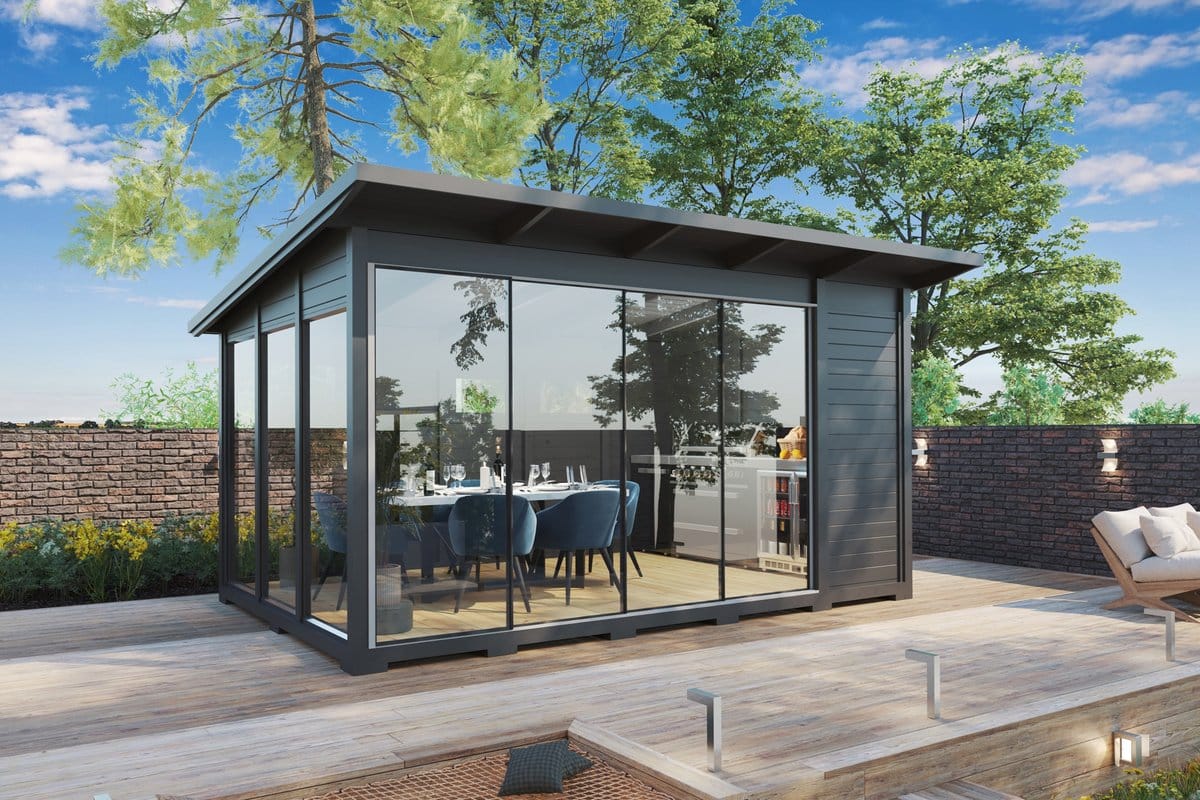 Modernes Gartenhaus 5x3m