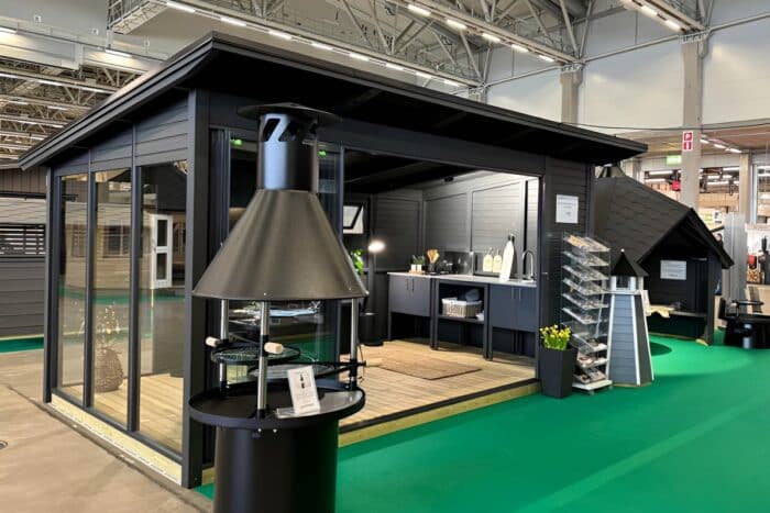Modernes Gartenhaus 5x3m