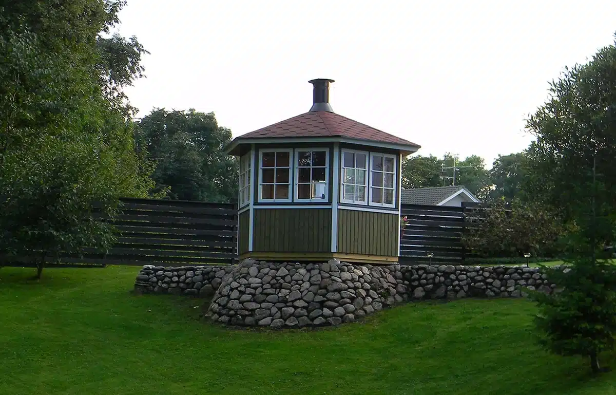 Grillhütte Seattle im Garten